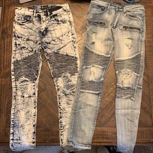 2 for 1!!!    Distressed Jeans Skinny Fit.